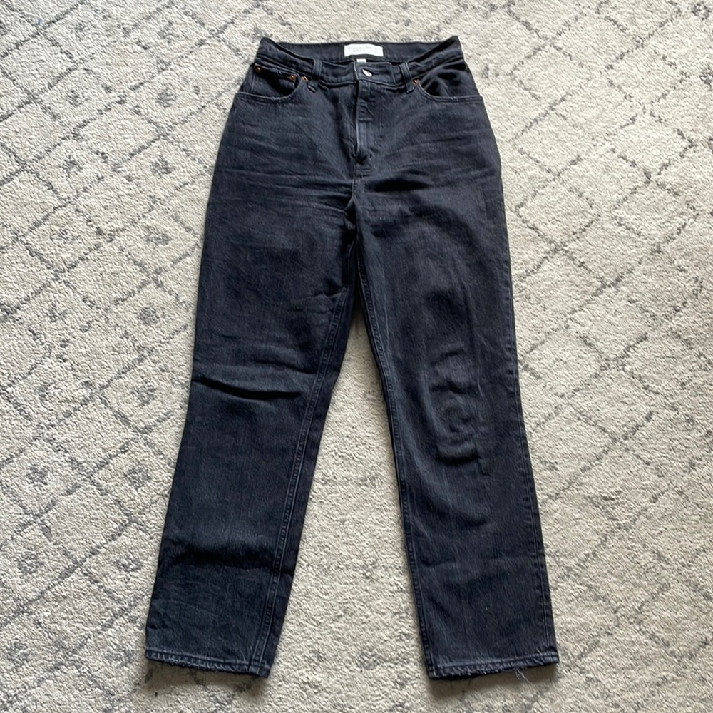 Abercrombie Curve Love 90’s Straight Ultra High Rise